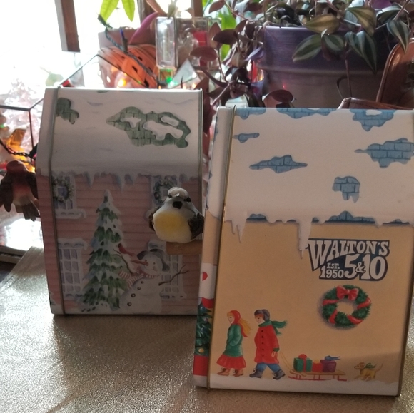 Set of 2 vintage tins - Picture 6 of 8